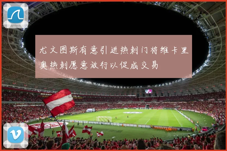 尤文图斯有意引进热刺门将维卡里奥热刺愿意放行以促成交易