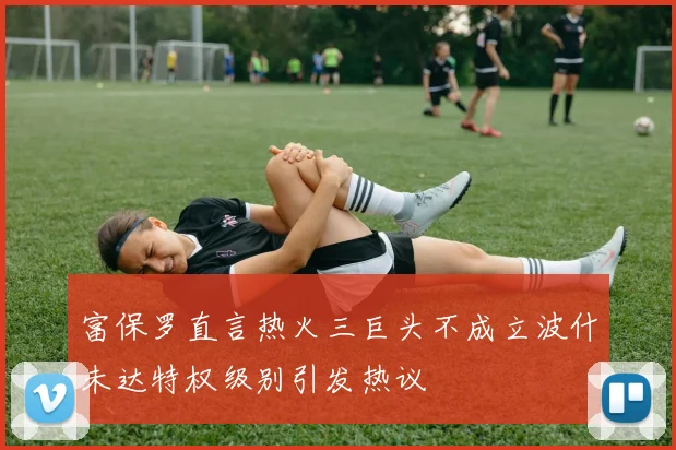 富保罗直言热火三巨头不成立波什未达特权级别引发热议